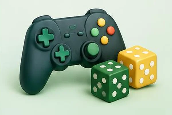 Game controller and dice